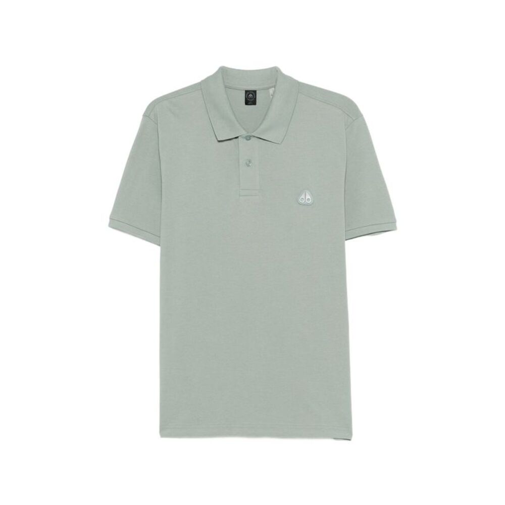 Moose Knuckles Green Polo Shirts Men